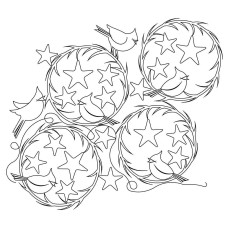 Cardinal Wreath 01 Pattern