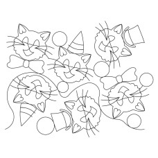 Cats with Hats Pano