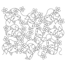 Foxie Flower Pano