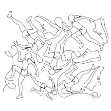 Female Runner Pano
