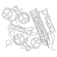 Bike and Bread Pano