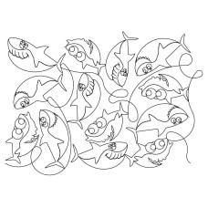 Shark Family Pano