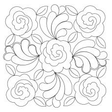 Feather Rosey Pano 2 Pattern