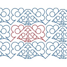 Garden Lattice Stitching Pattern