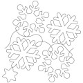 Janets Snowflake Stitching Pattern