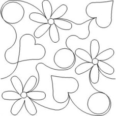 Hearts n Flowers Pattern