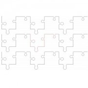 Puzzle Pieces Pattern