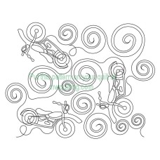 Motorcycle 001 Pattern