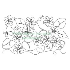 Violets Pano 002 Pattern