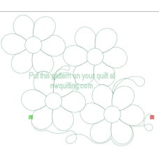 Sweet Flower Pano 001 Pattern