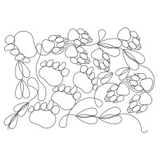 Forest Animal Tracks Pattern