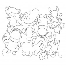 Alexs Doodles Pano Pattern