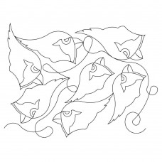 Cardinal Head Pano 01 Pattern