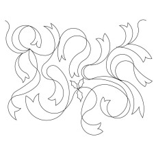 Ribbon Dance Holly Pattern