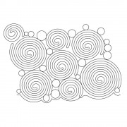 Snail Spiral  Pano 01 Pattern