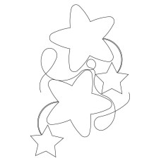 Big N Small Star Pano Pattern