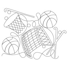 Hockey Basket Pano 01 Pattern