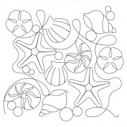 Seashell Pano 01 Pattern