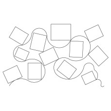 Postage Stamp Pano 04 Pattern