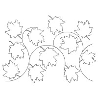 Maple Leaf Pano 5 Pattern