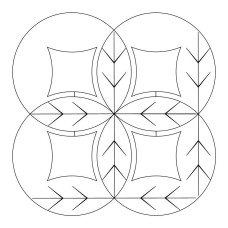 Cath Window Pano Pattern