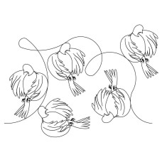 Greiving Dove Pano Pattern
