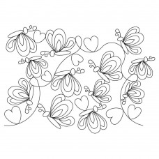 Butteryfly Heart Pano Pattern