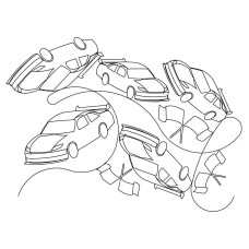 Race Car Pano Pattern