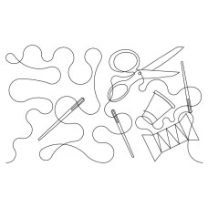 Quilt Spool P2P 1 Pattern