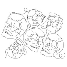 Skull Pano Pattern