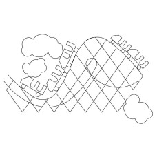 Roller Coaster Pano Pattern