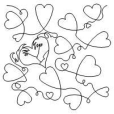 Hearts and Loops Special Pattern