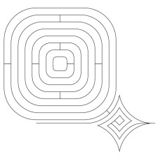 Round Square Bullseye Pano