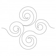 Point Swirls Pattern