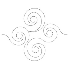 Point Swirls Pattern