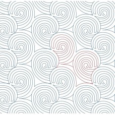 Wavy Sea Stitching Pattern
