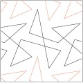 Triangle Tangle Stitching Pattern